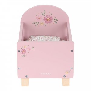 Lit en bois pour poupée fsc Little dutch