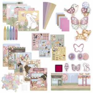 Boîte d'activités créatives xl - rosa Little dutch