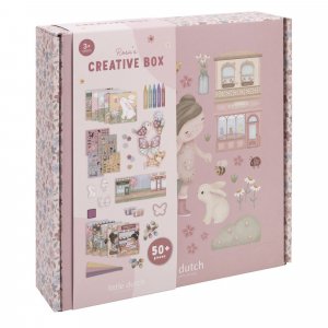 Boîte d'activités créatives xl - rosa Little dutch