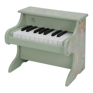 Piano en bois vert - safari friends Little dutch