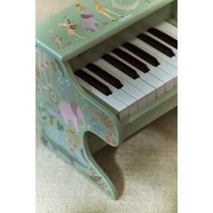 Piano en bois vert - safari friends Little dutch