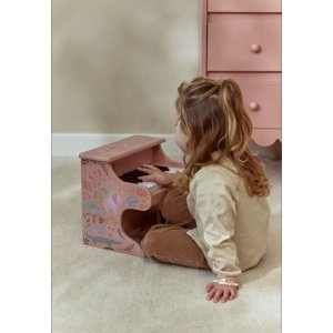 Piano en bois rose - safari friends Little dutch