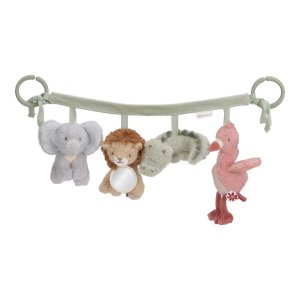 Chaîne d'activités pour poussette - safari friends Little dutch