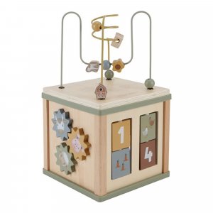 Cube d'activités en bois fsc little farm Little dutch