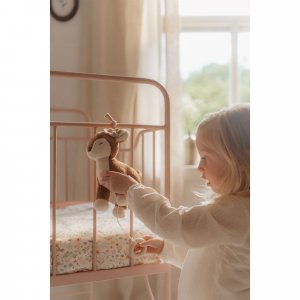 Peluche musicale à suspendre faon - fairy garden Little dutch