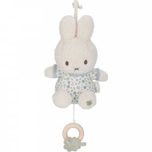 Peluche musicale à suspendre miffy - lucky leaves Little dutch