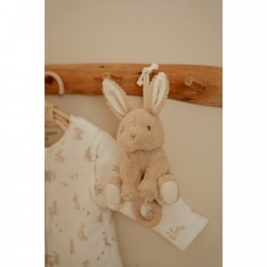 Peluche musicale à suspendre lapin - newborn Little dutch
