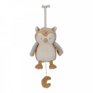 Peluche musicale à suspendre hibou - forest friends Little dutch
