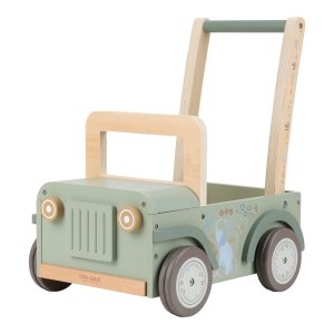 Chariot voiture de safari en bois - vert Little dutch