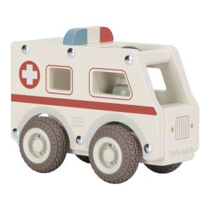 Ambulance en bois fsc Little dutch