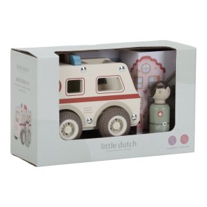 Ambulance en bois fsc Little dutch