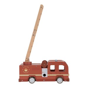 Camion de pompiers et accessoires en bois fsc Little dutch