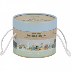 Blocs de construction en bois fsc - forest friends Little dutch