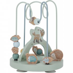 Boulier spirale renard en bois fsc - forest friends Little dutch