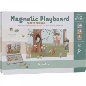 Puzzle magnétique fsc - forest friends Little dutch