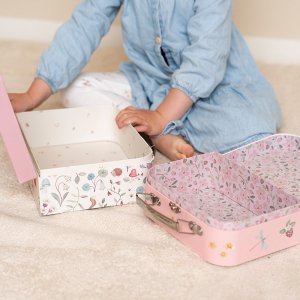 Lot de 2 valisettes fsc - fairy garden Little dutch