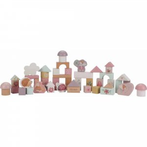 Blocs de construction en bois fsc - fairy friends Little dutch