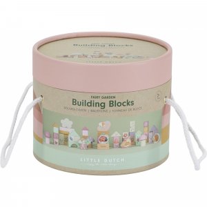 Blocs de construction en bois fsc - fairy friends Little dutch