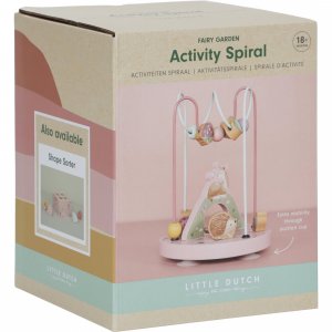 Boulier spirale faon en bois fsc - fairy garden Little dutch