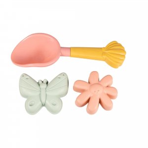 Set de 3 petits jouets de plage flowers & butterflies Little dutch