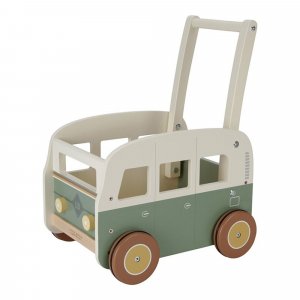 Chariot van en bois fsc - vintage Little dutch