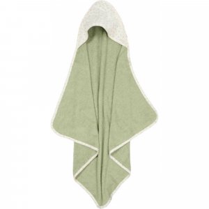 Cape de bain bébé 100x100 cm blueberry leaves Little dutch