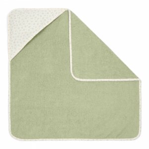 Cape de bain bébé 75x75 cm blueberry leaves Little dutch