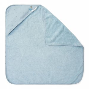 Cape de bain - pure denim blue - 75 x 75 cm Little dutch