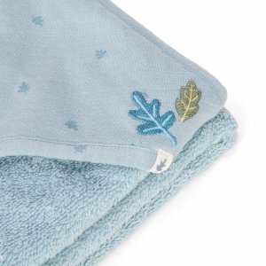 Cape de bain - pure denim blue - 75 x 75 cm Little dutch