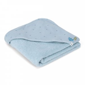 Cape de bain - pure denim blue - 75 x 75 cm Little dutch