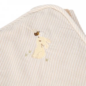 Cape de bain - baby bunny - 75 x 75 cm Little dutch