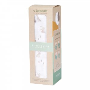 Langes xl en gaze de coton - baby bunny Little dutch