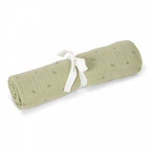 Lange xl en gaze de coton - pure sage Little dutch