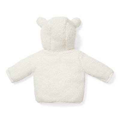 Gilet bébé teddy off white taille 62