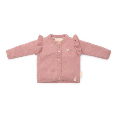 Cardigan tricoté - fairy pink - 4/6 mois