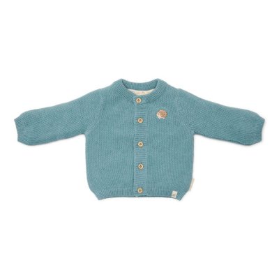 Cardigan tricoté - baby blue - prématuré