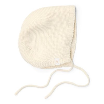 Bonnet en tricot - off white - 3-6 mois