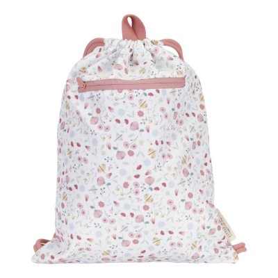 LITTLE DUTCH Sac à dos pour enfant à ficelle flowers & butterflies