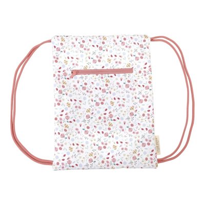 Sac à dos pour enfant à ficelle flowers & butterflies
