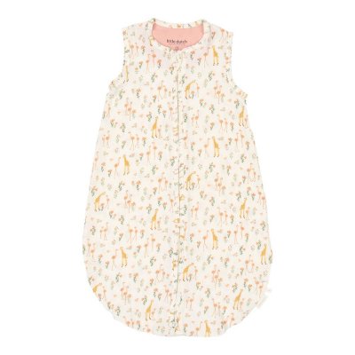 Gigoteuse été en gaze de coton - blooming safari - 70 cm