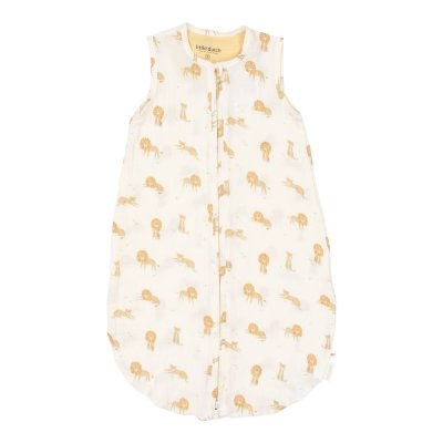 Gigoteuse été en gaze de coton - safari leo - 70 cm