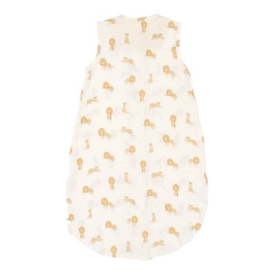Gigoteuse été en gaze de coton - safari leo - 70 cm