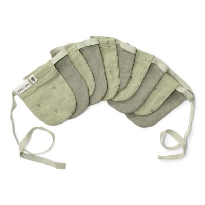 Guirlande avec fanions - pure sage