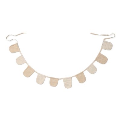 Guirlande avec fanions - pure soft beige