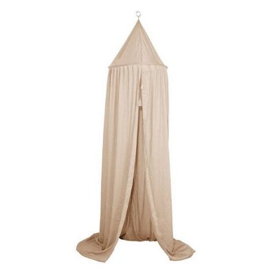 Ciel de lit bébé pure 250 cm beige