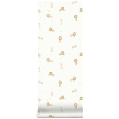 Papier peint intissé - safari leo - 52 cm x 10 m