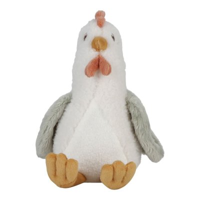 Peluche poule - little farm - 17 cm