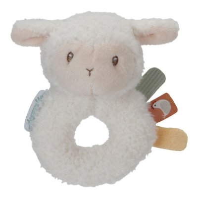 Hochet anneau souple mouton - little farm