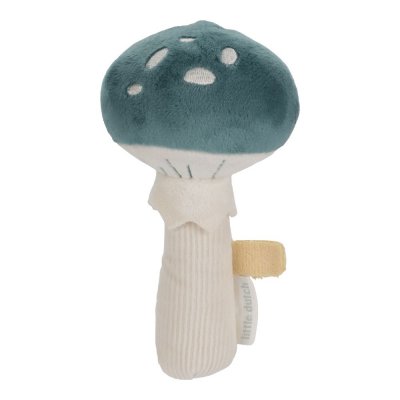 Hochet peluche champignon - forest friends