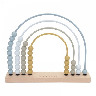 LITTLE DUTCH Boulier arc-en-ciel blue